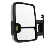 Heated Mirror fit for Chevrolet Avalanche 2007-2013 White Extendable YH-3351 - Image 4