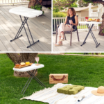 26 inch Rectangle Personal Table, Indoor/Outdoor Light Commercial Grade, White (Shipment from Walmart) - Image 6