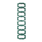 69x49x160cm Black Iron Pipe Pointed Mini Flower Stand With 4 Layers Of Grid, With Zipper Rolling Door, PE Cloth Green House SAME AS99351374 - Image 25