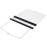 ATV Drag Harrow 4'x5', Chain Harrow for Landscape Leveling or Sod Prepping, Durable UTV Tractor Attachment Seed Harrow for Gravel Driveway, Field, Yard, Farm, Garden Black - Image 4