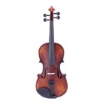 [Do Not Sell on Amazon] GV200 4/4 Classic Solid Wood Violin Case Bow Violin Strings Rosin Shoulder Rest Electronic Tuner - Image 3