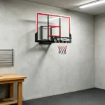 Wall Mount Basketball Hoop System – for Community Court Upgrade, 43" x 30" Shatter Resistant Backboard, Durable Bracket - Image 7
