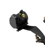2pcs Seat Belt 3 Point Universal Retractable Safety Belt Black - Image 5