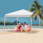 3 x 3m Two Doors & Two Windows Practical Waterproof Right-Angle Folding Tent White - Image 18