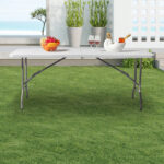 6' Folding Table Portable Plastic Indoor Outdoor Picnic Party Dining Camping Tables - Image 83