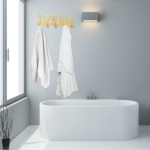CIFbuy Gothic Black iron Wall Hook Rustproof Coating Towel Hanger for Bathroom Kitchen Entryway(TikTok, temu pick-up service) - Image 5