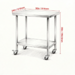 Stainless Steel Prep Table ﻿ - Image 3
