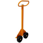 Drywall Dolly Cart with Wheels,Panel Dolly 220lbs Load Capacity,Panel Service Cart,Moving Panels,Yellow - Image 4
