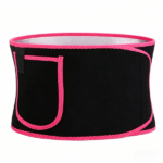 Waist Trimmer Belt Body Shaper Weight Loss Girdle Waist Trainer w/ Phone Pocket Pink-Black-Silver (US Logistics only For USPS.TK/TMEU only For self-pickup) - Image 9