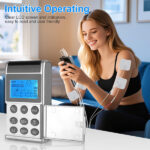4-Channel Rechargeable TENS Unit with 8 Pads, 48 Modes & 4 Programs for Pain Relief, Muscle Training & Relaxation – Portable & User-Friendly - Image 6