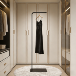 Clothing Rack, Golden Metal Freestanding Heavy Duty Clothes Rack with Marble Base, Multipurpose Garment Hanger for Bedroom, Hat, Scarf, Jacket - Image 9