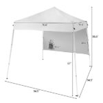 94.5”X94.5”X86.6” pop-up gazebo White - Image 4