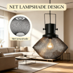 Black Industrial Pendant Light Fixtures – with Adjustable Hanging Chain for Kitchen, Entryway, Bar - Image 7