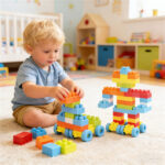 150 PCS Building Blocks Set with Wheels, Learning Toddler Blocks for 3+ Years Old - Image 4