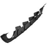 Rear Bumper Diffuser Lip Carbon Fiber fit for Dodge Charger SRT R/T Scat Pack 15-20 - Image 2
