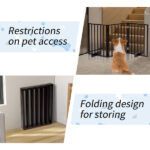 The Wooden Dog Fence Walnut - Image 11