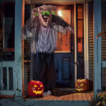 6.9ft Werewolf Outdoor Halloween Decorations - Image 6