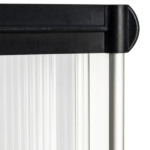 Polycarbonate Door Awning with Black Brackets (Shipment from Walmart) - Image 3