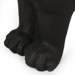 MGO DOG BENCH, Outdoor Bench, Matte Black + Black, No Assembly Required - Image 12