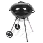 44*27*7cm Portable Square Charcoal Grill Black - Image 22