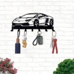 CIFbuy Alluring 1pc Metal Key Holder for Wall. The 7 - Hook, Black, Wall - Mounted Organizer is a Gorgeous Addition to Your Front Entryway. It Serves as a De(TikTok/temu self-pickup orders) - Image 19