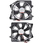 2PCS Left & Right Cooling Fan Replacement for Honda Accord 2018-2022 38611-5PF-N11 19030-5PF-N12