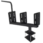 3-Step Steel Mount fit for Universal Boat Trailer Tongue Boarding Step Black - Image 2