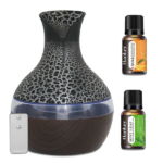 300ml USB Aromatherapy Diffuser and Humidifier, Ultra Quiet Cool Mist Humidifier with Remote Control, 7 Color Changing LED Lights for Home, Office, Bedroom, Nursery - Image 2