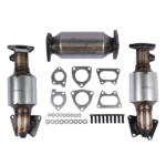 3x Catalytic Converters Kit Fit for Honda Accord 3.0L 2003-2007 45106 45107 45108