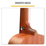 23in mahogany body rosewood fingerboard ukulele, cotton bag, capo, strap, picks*2, tuner Strings Dust cloth - Image 7