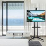 TSY 1600 32-70" TV Mobile Cart Weight Bearing 60kg Maximum VESA 400*600 Up and Down Adjustable 15° with Pulley Tray Camera Bracket - Image 25
