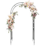 Arc Roof Wrought Iron Arch Plant Climbing Frame - Image 2