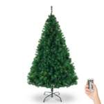 Replace 27794076 FCH 7ft 1100 Branches PVC Material DIY 200 Lights Warm Color 8 Modes Christmas Tree Green - Image 15