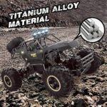 2026 2 Batteries 1:12 Rock Crawler Rechargeable Off Road Truck 4WD , Metal Shell LED Headlights RC Remote Control Off Road Car Truck,Logistics is randomly sent by UPS/USPS/UNI/GOFO - Image 5