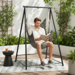 112*113*180CM Hammock Chair Stand with Swing Chair - Image 7