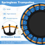 Astronaut Trampoline for Toddlers with Foam Padded Handle and Safety Padded Cover - Image 6