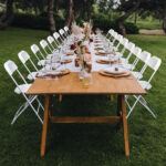 Replace 10995986 10pcs Injection Molding Classic Garden Plastic Folding Chair White - Image 8