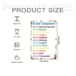 CIFbuy 1pc Rainbow Rules Tin Sign, 2D Flat Metal Plaque, Classroom Wall Art, Teacher Appreciation Gift, Art, Teacher Appreciation Gift, Funny O Sign, ikTok, Sign, ikTok, Wall Art, Teacher Appreciation Gift Self-, ckup Logiopy O - Image 2