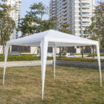 3 x 3m Waterproof Tent with Spiral Tubes White - Image 12