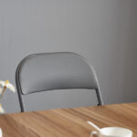 Same code 52529768 4pcs Elegant Foldable Iron & PVC Chairs for Convention & Exhibition Gray - Image 32