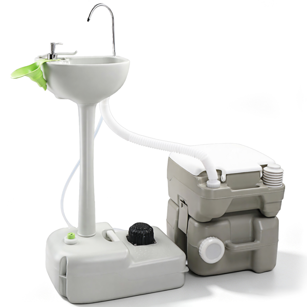 Same Code 97537936 Portable Removable Outdoor Hand Sink with Portable Toilet Same as 46793540