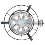 Ey31-54 Outdoor Furnace Round Furnace 20W BTU Head Diameter 26cm With 1.2m Leather Tube With 0-20psig High Pressure Valve - Image 19