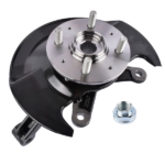 Front Right Passenger Side Steering Knuckle & Wheel Bearing Hub Assembly Replacement for Honda Civic 1.7L 2001-2002 698-478 51210S5AJ10 - Image 3