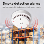 2 Pack Smoke Alarm Detector Home Fire Safety Sensor Alert Battery Included (products W/ battery US Logistics For DHL Ground/ Fedex Ground. TK/TMEU only For self-pickup, self-pickup Cannot use USPS) - Image 8