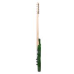 ST Stylish Electric Guitar with Black Pickguard Green - Image 6
