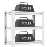 40-50 Gallon Fish Tank Stand - Metal Aquarium Stand, 31.5 "L x 18 "W x 34"H Adjustable Heavy Duty Reptile Tank Stand, Adjustable 3-Tier Fish Tank Rack Shelf for Home Office, Tank Not Included - Image 6