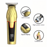 Men's Professional Hair Clipper - Cordless Hair Clipper and Trimmer Set, Used for Hair Cutting and Men's Beauty, LCD Display, Suitable for Gift Giving, Home Use, Hair Salon Use - Image 4