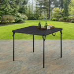 34" Square Resin Fold-in-Half Table, Rich Black (Shipment from Walmart) - Image 5