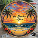 CIFbuy 1pc 2D Flat Aluminum Sign, "" Sign, German Style Soccer Palm Tree Round Metal Sign TikTok, TikTok, temu emu Self-pickup LogiSiics - Image 16