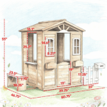 Wooden Playhouse - Image 4
